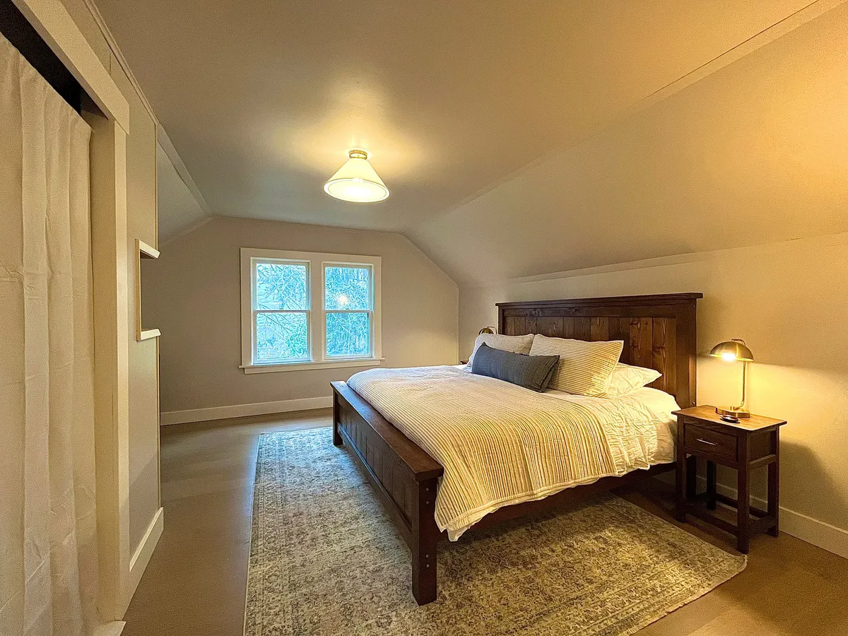 King bedroom — the guest favorite